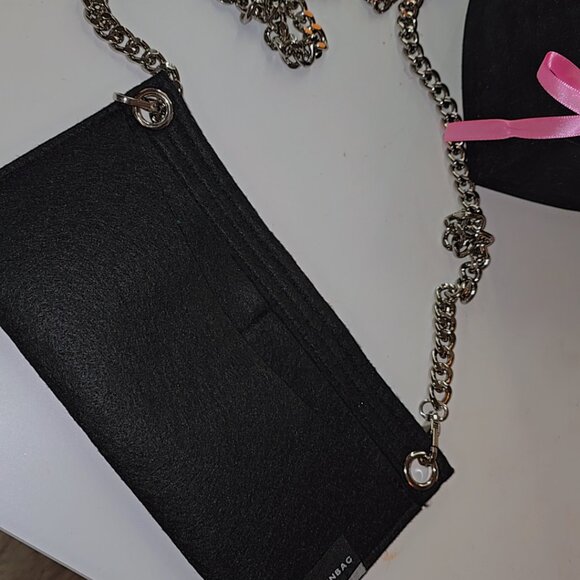 Saint Laurent Uptown Croc Effect Leather Poutch - Picture 7 of 7